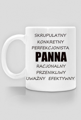 kubek - znak zodiaku, panna - Stamp KJ
