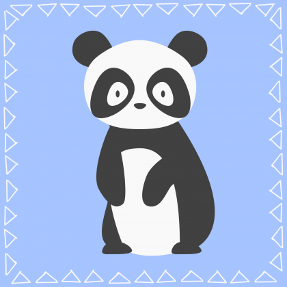 body dziecięce - panda