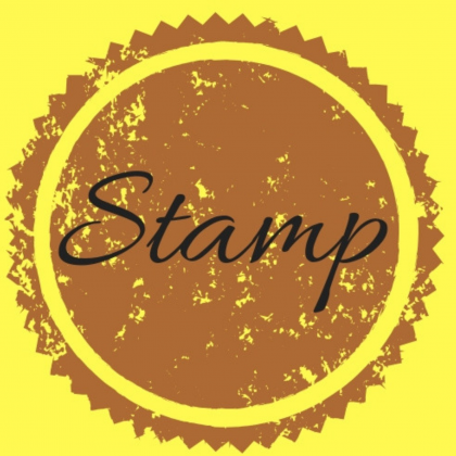 maseczka - stamp