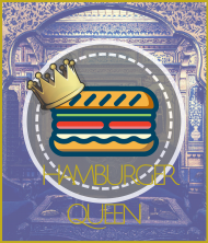 Koszulka ,,Royal food" wersja Queen