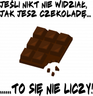 Koszulka z czekoladą