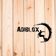 Drewniany Adiblox xd