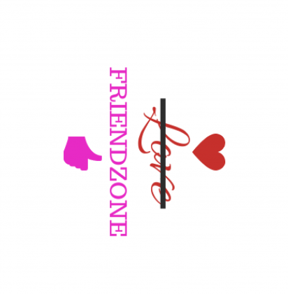 PODKŁADKA POD MYSZKĘ - (love-friendzone))