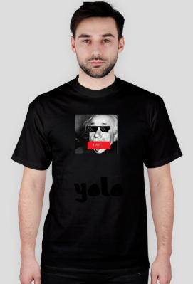 Koszulka z napisem YOLO - DawidYT