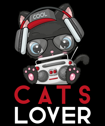 Koszulka damska Cats Lover Gamer