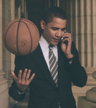 Koszulka obama basketball hype streetwear tee
