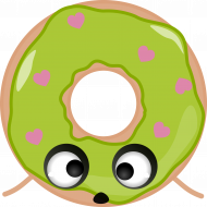 Zielony donut