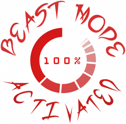 Kubek dla Koksa "Beast Mode Activated"