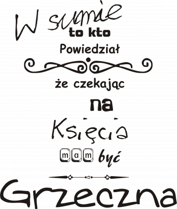 Bluza Czekając na księcia
