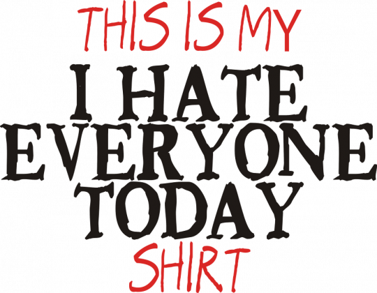 Koszulka I Hate