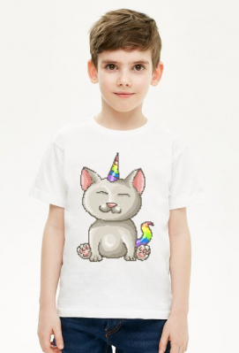 Kitty Unicorn - Kot Jednorożec - w-koszulce.pl