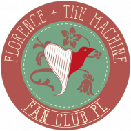 Kubek - logo Florence + The Machine Fan Club PL