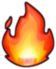 Fire Logo Hoodie