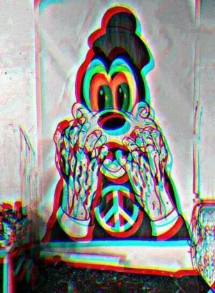T-shirt Mickey Mouse DRUGS