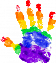 LGBT torba dłoń