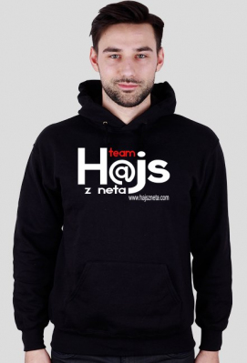 Bluza męska z kapturem Hajs z Neta - Hajs z Neta TEAM