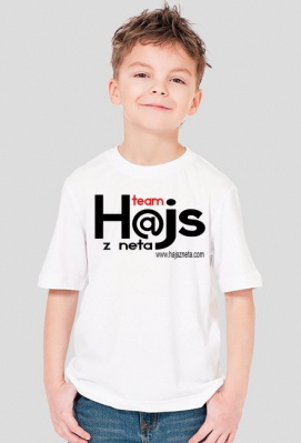 Koszulka chłopięca Hajs z Neta - Hajs z Neta TEAM