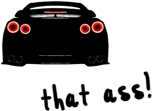 Nissan GTR - that ass