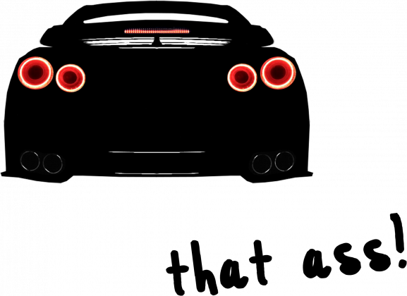 Nissan GTR - that ass