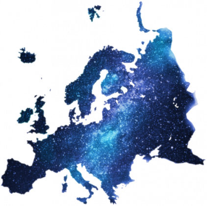 Gwiezdna mapa Europy kalendarz