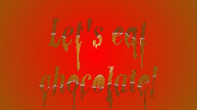 Body Let's eat chocolate!