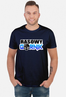 Byle na 6 - koszulka (ciemna) z serii Rasowy Górnik. - ByleNa6