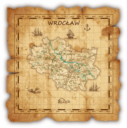 Wrocław - Mapa Wyspy Skarbów