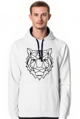 Czarny tygrys - bluza męska - DemoniaArt