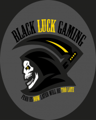 Podkładka pod myszkę Black Luck Gaming