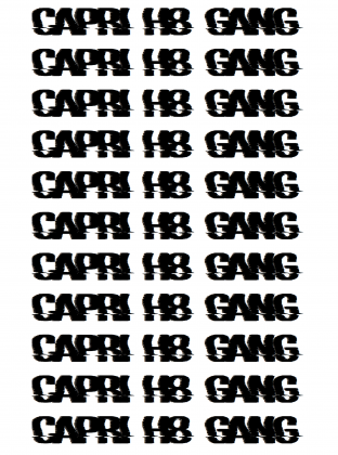 Capri H8 Gang black