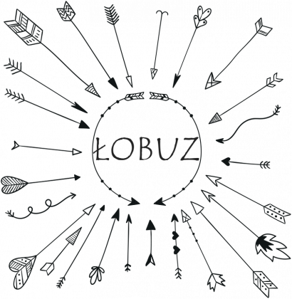 T-shirt męski "Łobuz" żółty