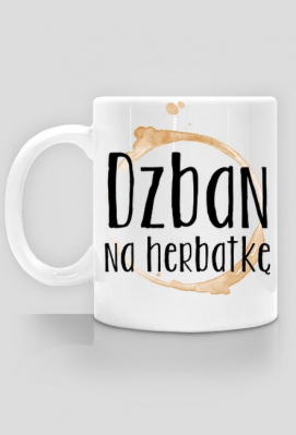 Kubek Dzban na herbatkę - QupSeQubek