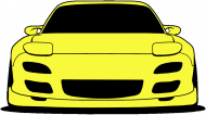 Mazda RX7 FD (yellow)