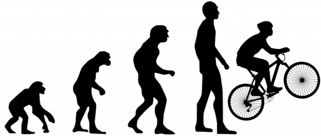 Ewolucja człowieka rower