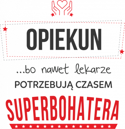 Koszulka opiekuna-superbohatera damska