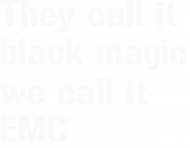 Koszulka ciemna - black magic EMC