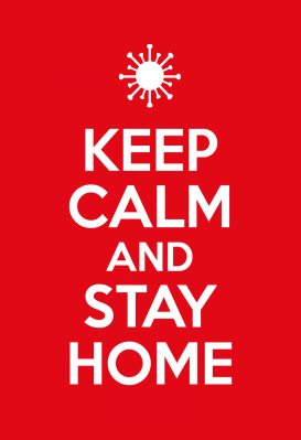Torba Stay Home - nadruk