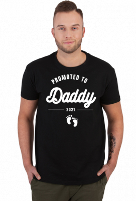 Koszula Męska - Daddy 2021 (Prezent na Dzień Ojca) - Mustache - Koszulki, które pokochasz