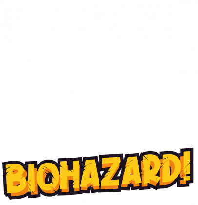 KOSZULKA MĘSKA FLUORESCENCYJNA BIOHAZARD!
