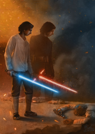 STAR WARS Kylo Ren - DESTINY - plakat A1