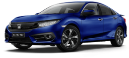 Honda Civic kubek z Hondą