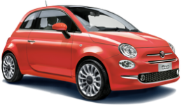 Fiat 500 kubek z Fiatem