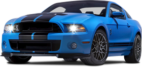 Ford Mustang kubek z Mustangiem - nadruk