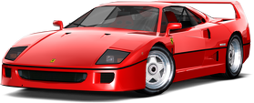 Ferrari F40 kubek z Ferrari