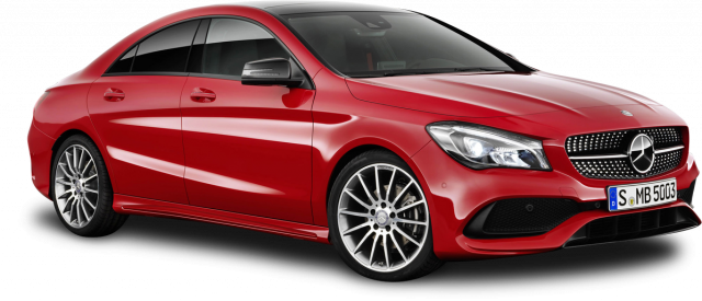 Mercedes Benz CLA 250 Coupe koszulka męska