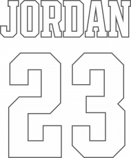 Tune Squad Tank Top Black #Jordan 23