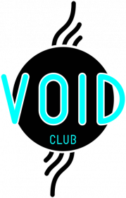 Void Club hoodie Blue Logo