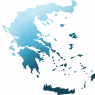 Torba z mapą Grecji