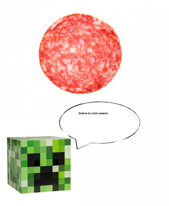 Bluza Creeperek & Lionek Official Merch x Mini salami