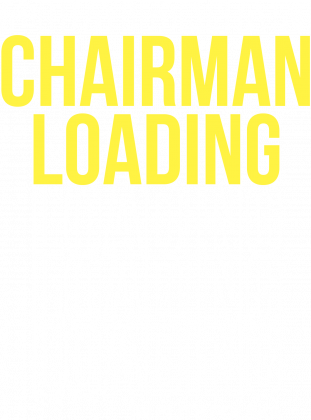 Koszulka męska Chairman Loading czarna